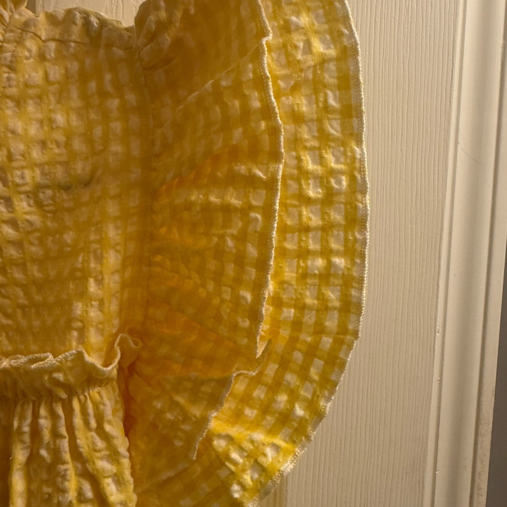 BiBi Sunny Yellow Ruffle Top - Picture 4 of 4